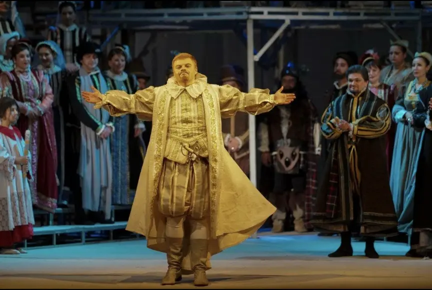 Nazar Tatsyshyn w roli operowej
